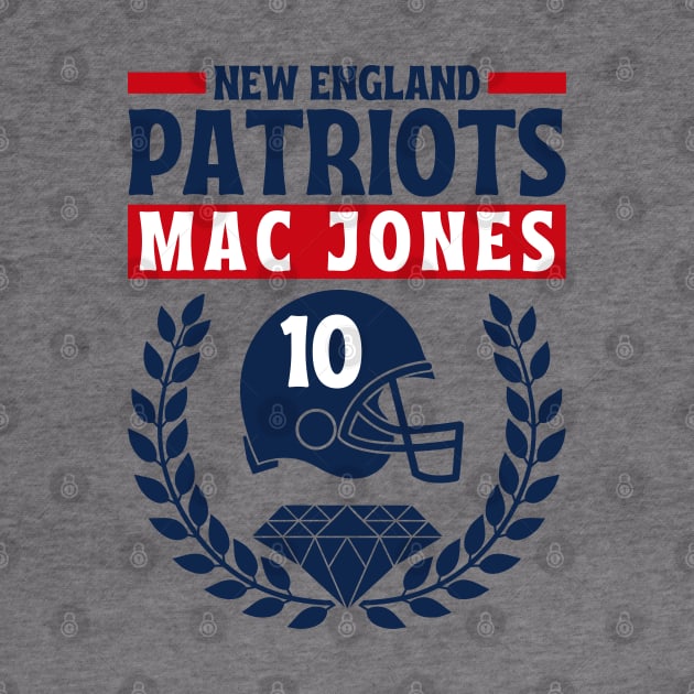 New England Patriots Mac Jones 10 American Football by Astronaut.co